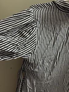 Striped Shirt Dress