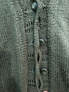 Handmade Green Cardigan