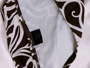 Brown &amp; White Swim Bottom