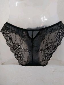 Lace Detail Thong