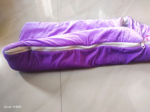 Beautiful Purpal Colour Baby Sleeping Bag😍