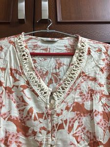 Floral Print Top - Defour