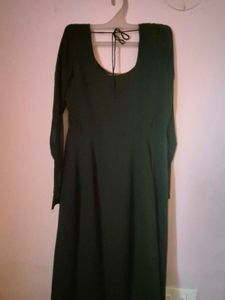 Elegant Green Ethnic Gown