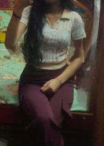 V-Neck Crop Top
