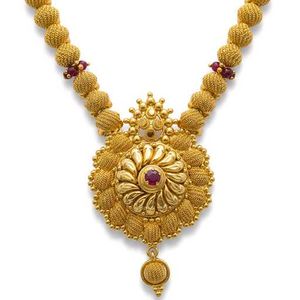 Elegant Gold-Tone Necklace