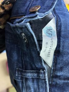 Distressed Dark Wash Jeans
