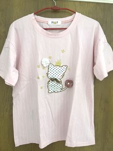 Pink Kitty T-shirt