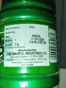 Waxpole  Rubbing Compound Of Car