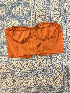 Brown Tube Top