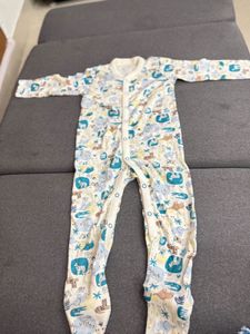 Pair Of Two Cute Baby Onesie