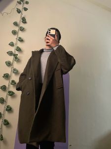 Olive Overcoat💗
