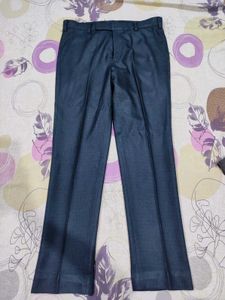 Men's Blue Formal Pants
