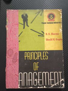 Principles of Management Textbook