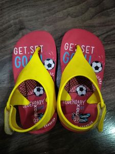 Boy Red Colour Slippers