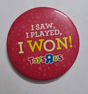 Toys R Us Balloons and Badge