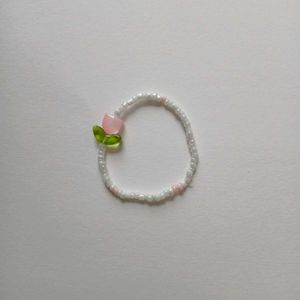Tulip Beaded Bracelet Set Of 5