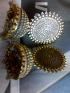 Earrings, Bangles combo pack