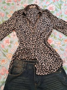 Cheetah Print Shirt