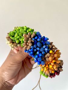 Multi Coloured Flower Gajra