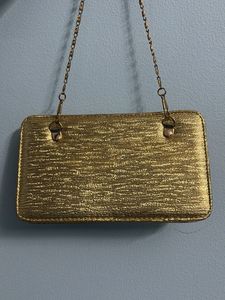 Elegant Gold Clutch