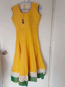 Yellow Anarkali Kurta
