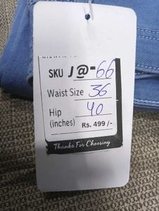J@66 Size-36 (Sale) Latest Ladies high waist Jeans