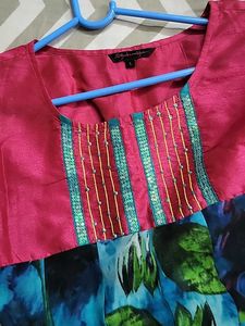 Floral Print Kurta