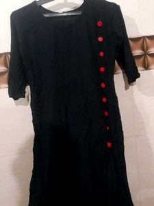 Women Black Kurti