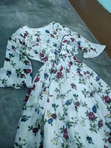 Floral Print Maxi Dress