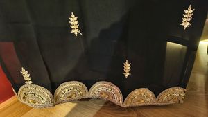 Ethnic Embroidered Black Party Kurta