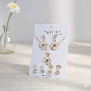 Daisy Jewelry Set