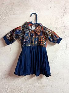 NEW Girl's Fashion Top Dress Multicolour