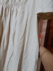 BEIGE DRESS
