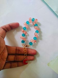 Charm Glass Beaded Bracelet