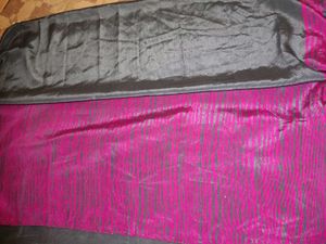 School Crape Saree