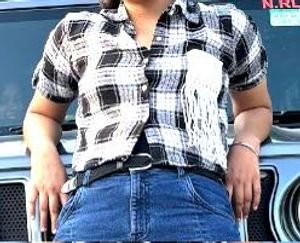 Plaid Crop Top