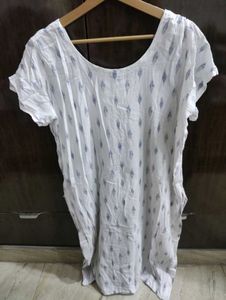 Casual White kurta salwar set