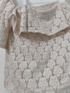 Lace Off-the-Shoulder Top