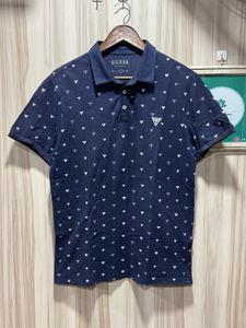 Guess Polo Blue Short Sleeves TShirt