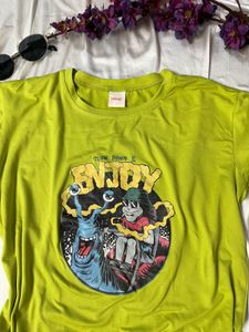 Lime Green Graphic Tee