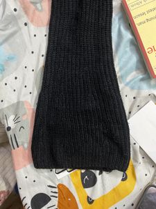 Crop Sweater With Wide Sleeves