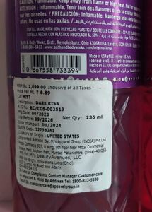 Free Shipping💖Dark Kiss Mist Bath&amp;BodyWorks