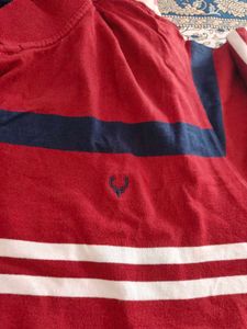 Striped Polo Shirt Allen Solly