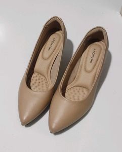 J Fontini Nude Pumps