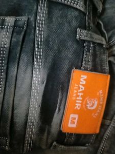 Distressed Gray Cargo Jeans