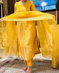 Golden Yellow Pant Kameez