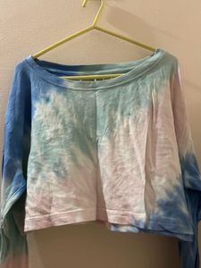 Tie-dye Crop Top