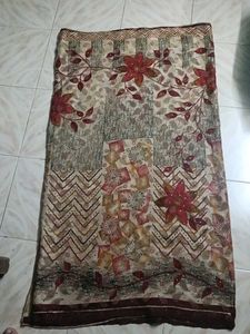 Elegant Floral Saree