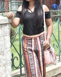 Combo Pink And Black Stylist Top