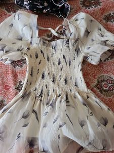 Floral Print Skirt and shirt set